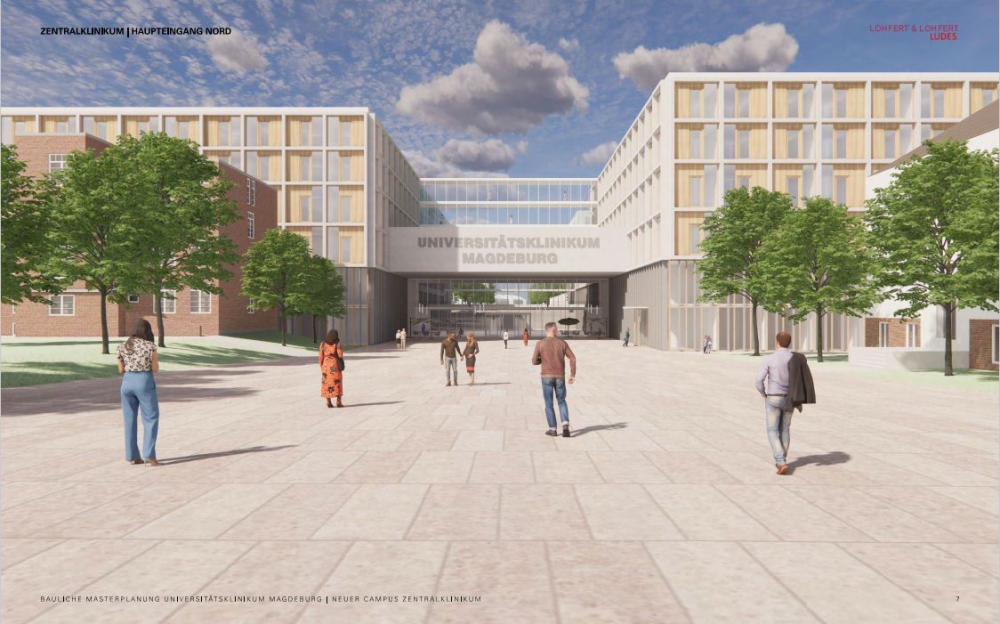 Uniklinik neuer Haupteingang